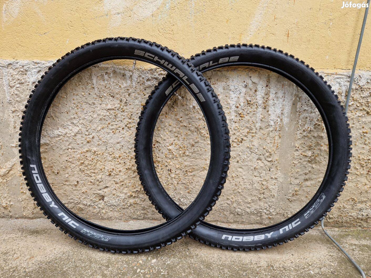 Schwalbe Nobby Nic 26x2,40 külső gumi pár belsőkkel együtt