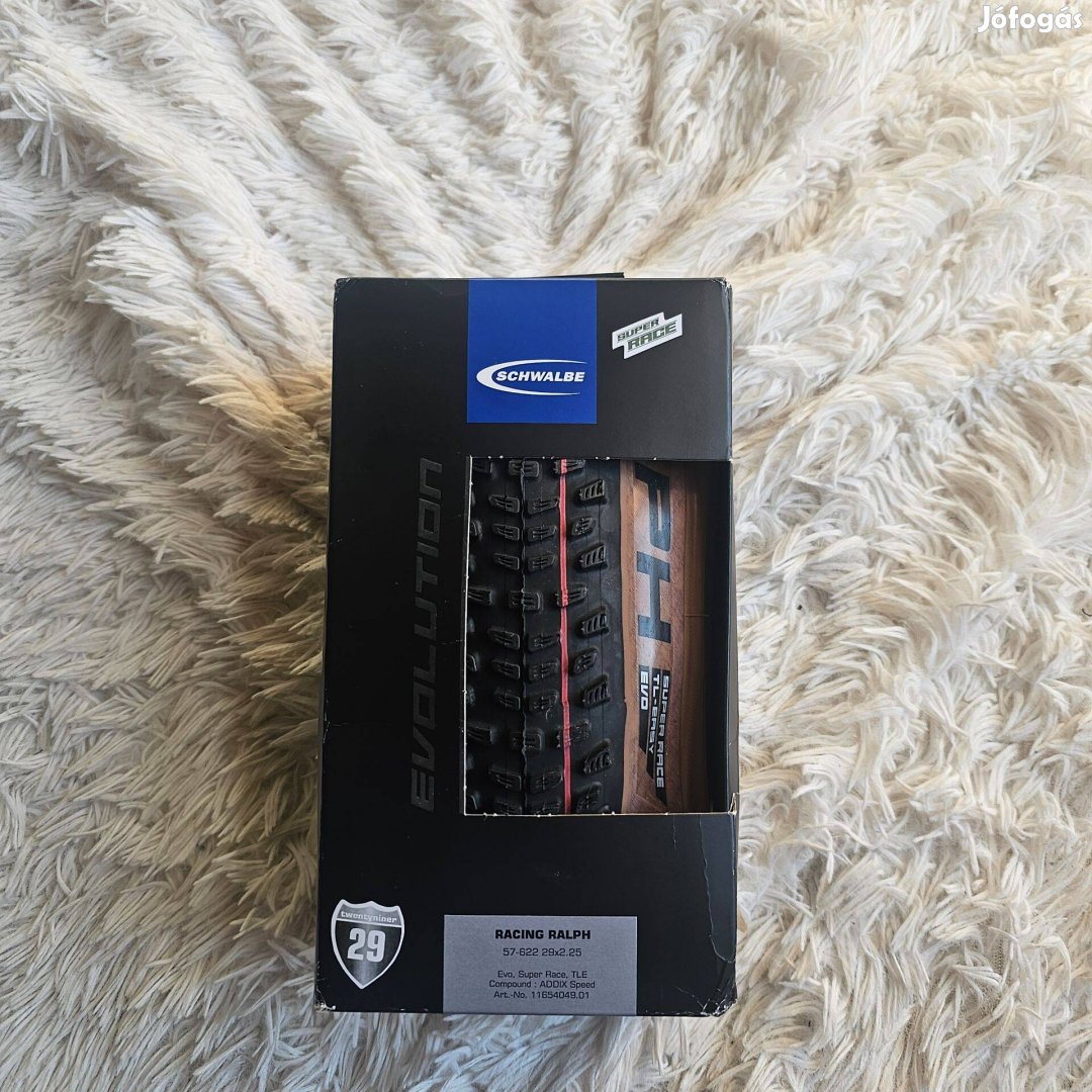 Schwalbe Racing Ralph 29x2.25 Super Race Addix Speed külső gumi, TLE,