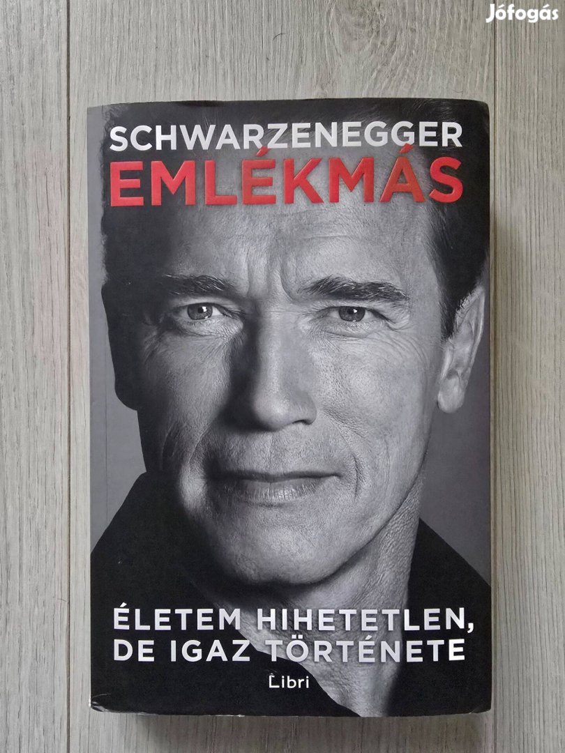 Schwarzenegger Emlékmás könyv