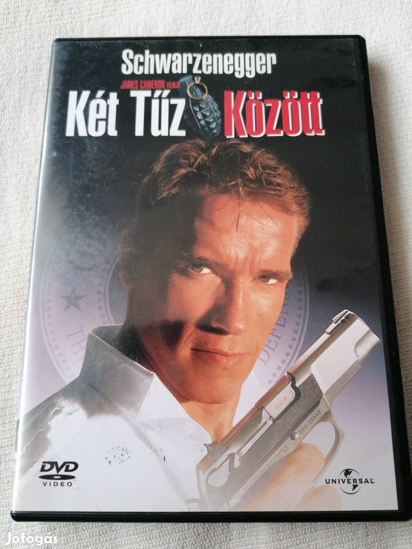 Schwarzenegger - Két tűz között dvd (magyar felirattal) 
