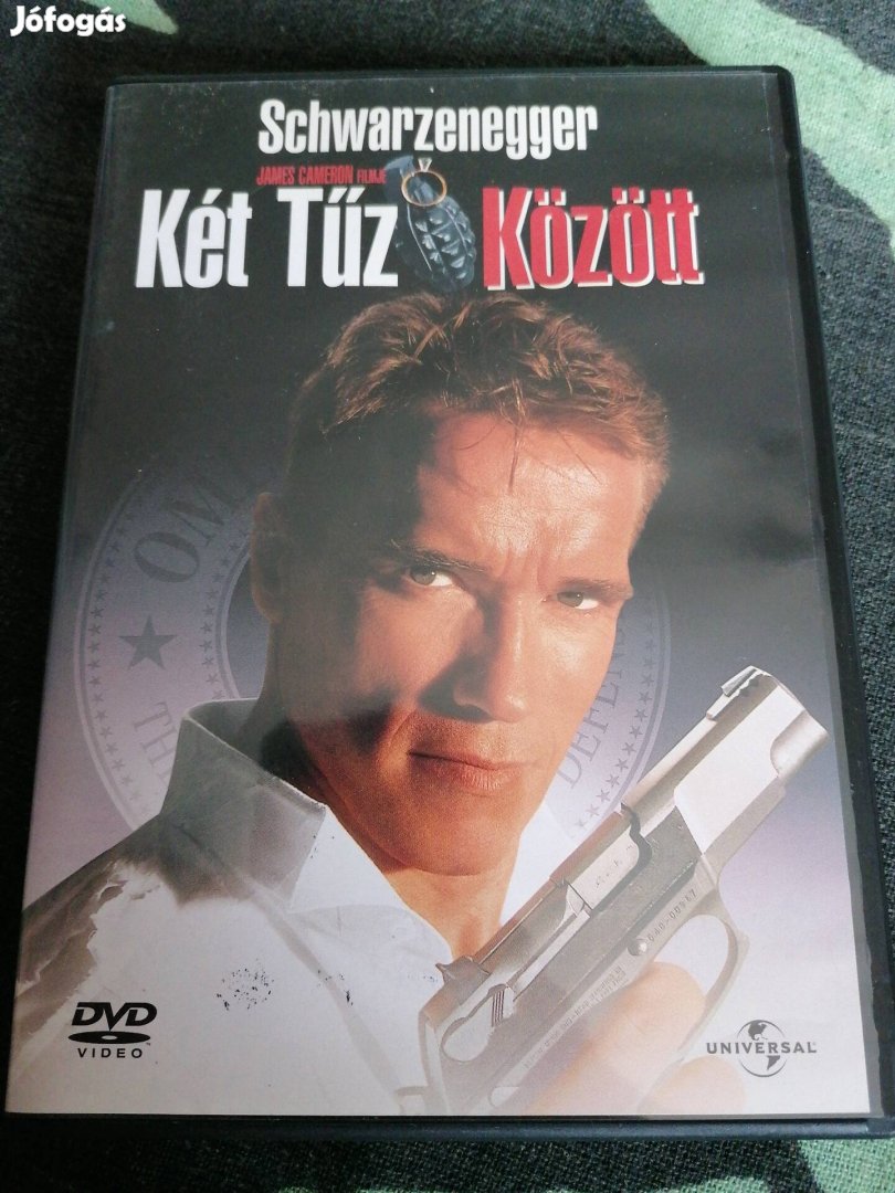 Schwarzenegger - Két tűz között dvd magyar felirattal 