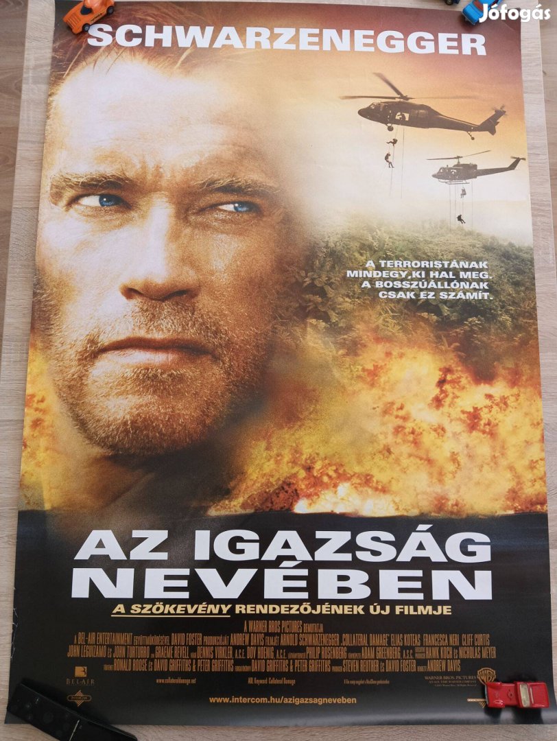 Schwarzenegger eredeti moziplakát