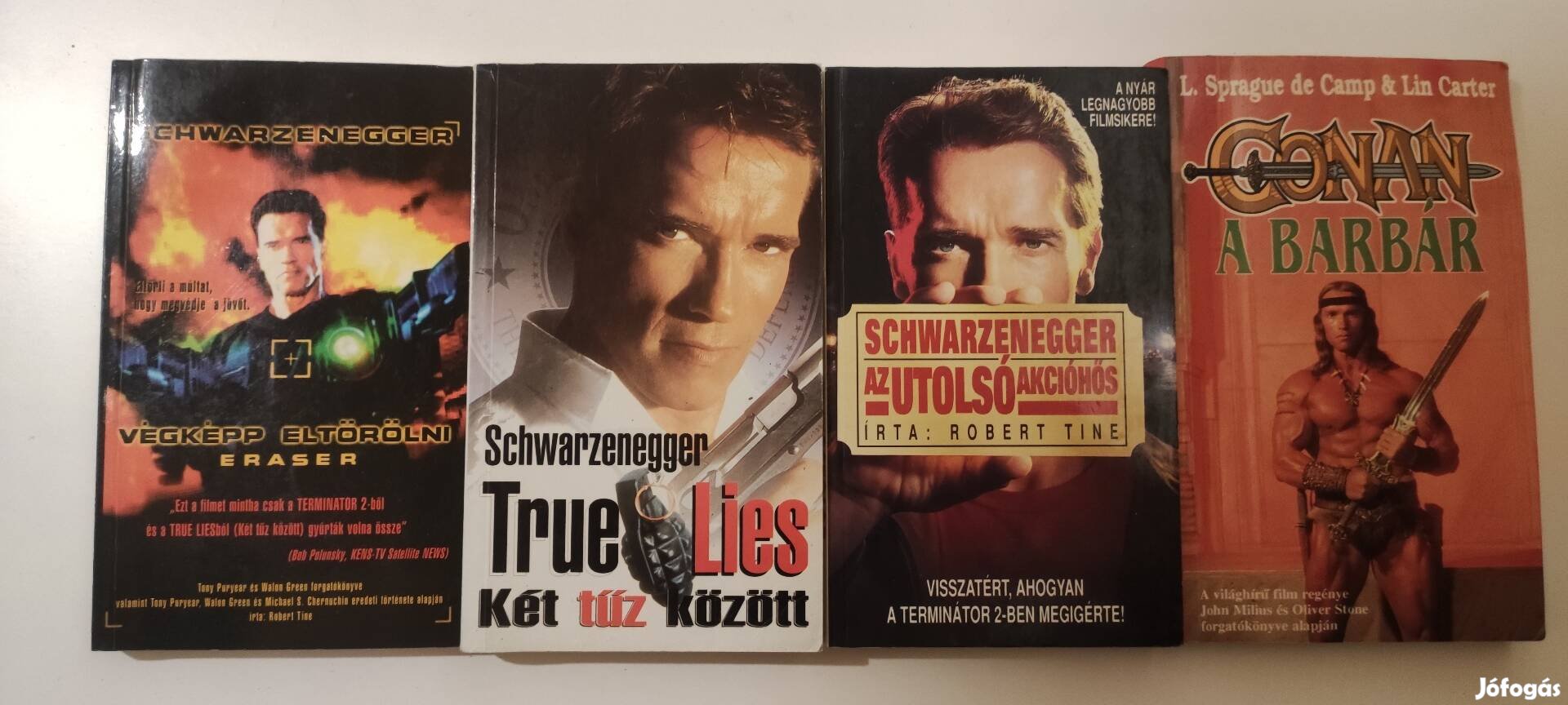 Schwarzenegger filmes könyvek, Conan, Végképp eltörölni ...