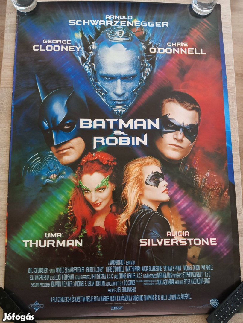 Schwarzenegger moziplakát Batman és Robin KN
