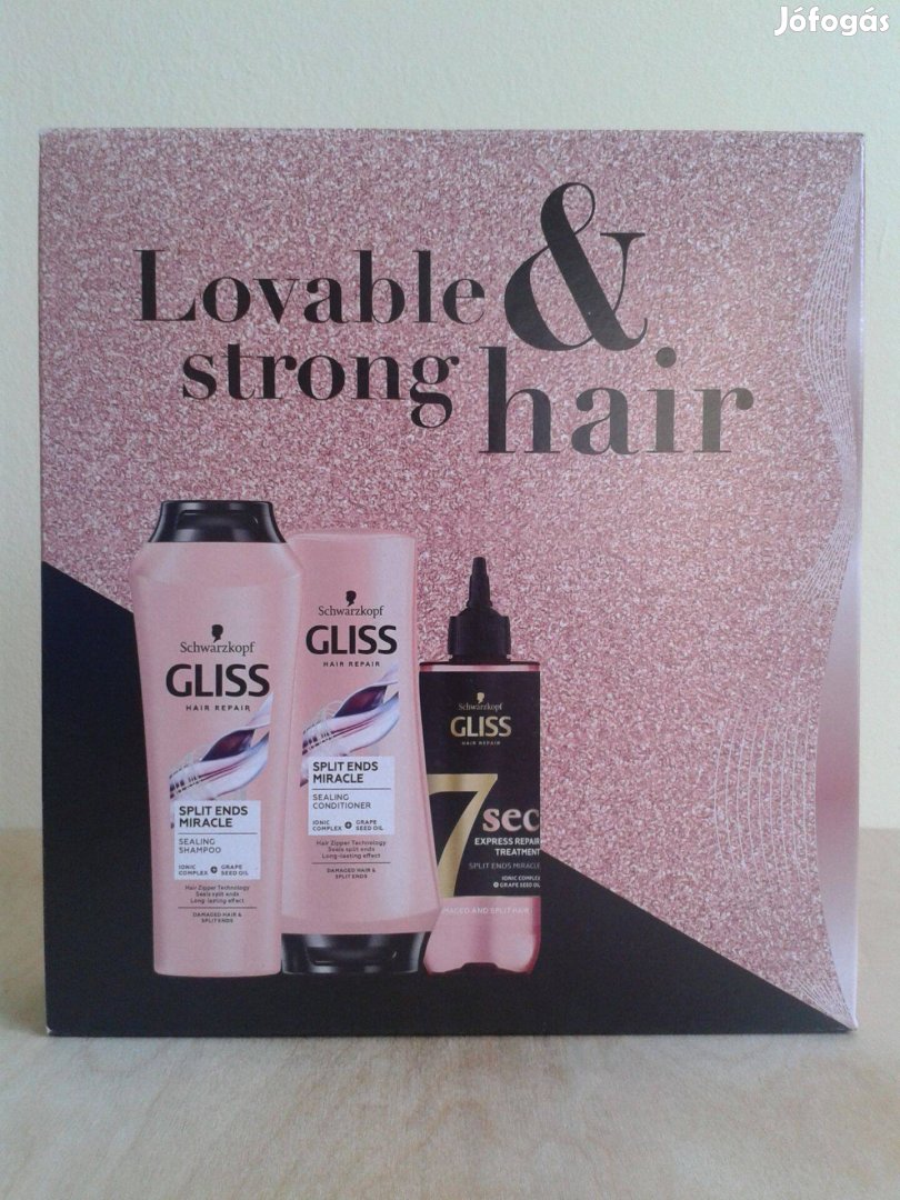 Schwarzkopf Gliss Split Ends Miracle női ajándékcsomag - új termék