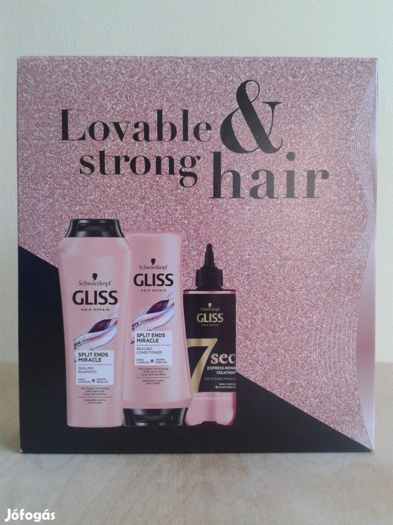 Schwarzkopf Gliss Split Ends Miracle női ajándékcsomag - új termék