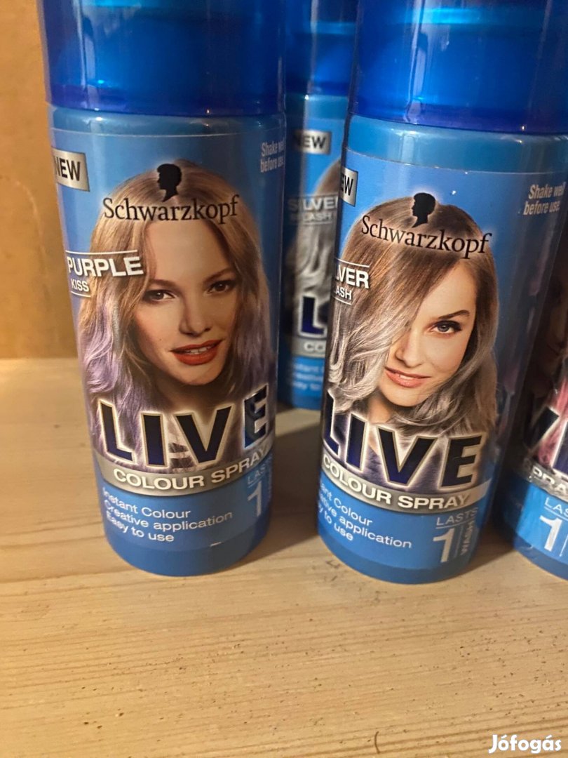 Schwarzkopf Live Color hajszínező spray