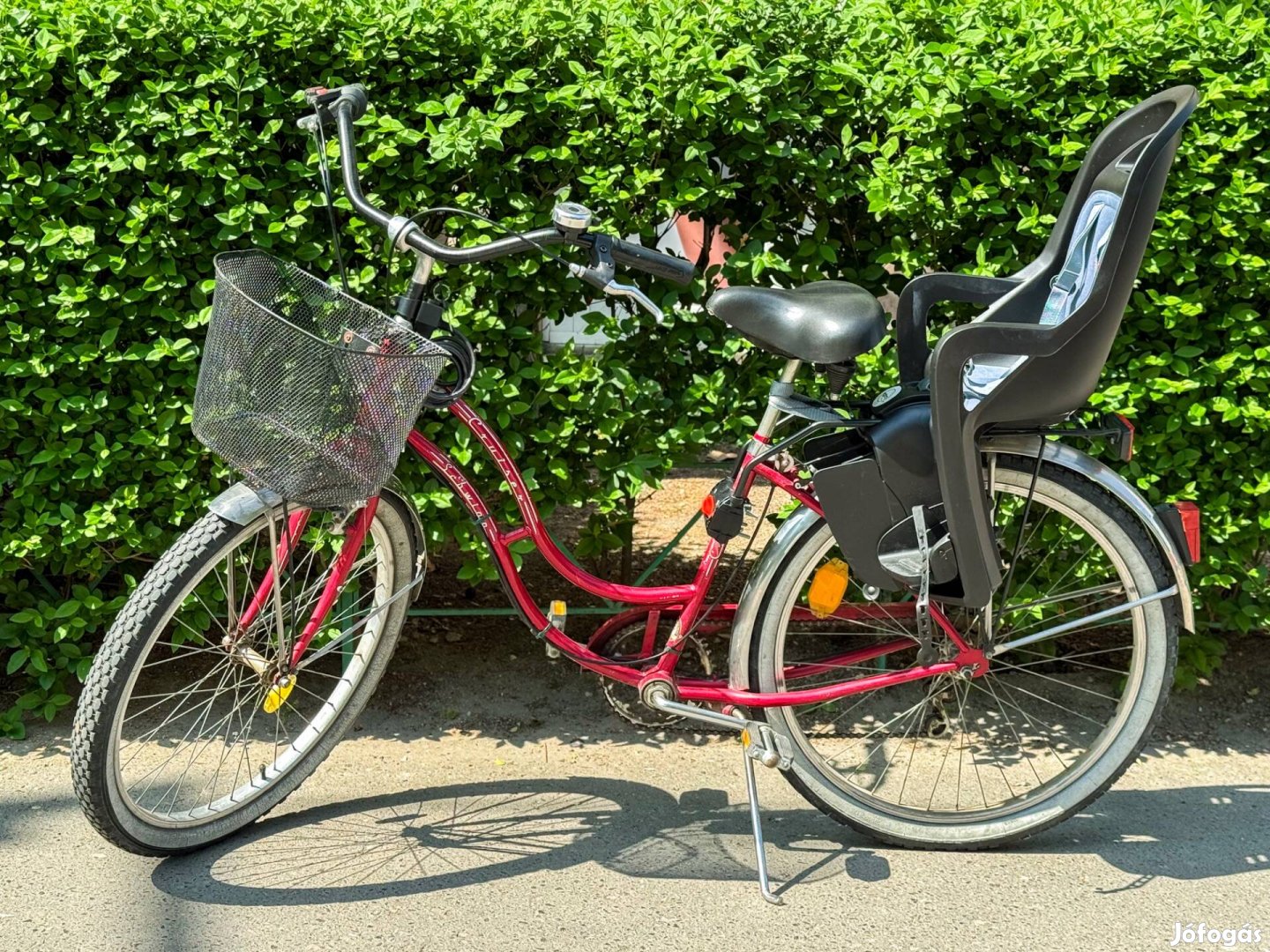 Schwinn Csepel Cruiser kerékpár, bicikli + gyerekülés