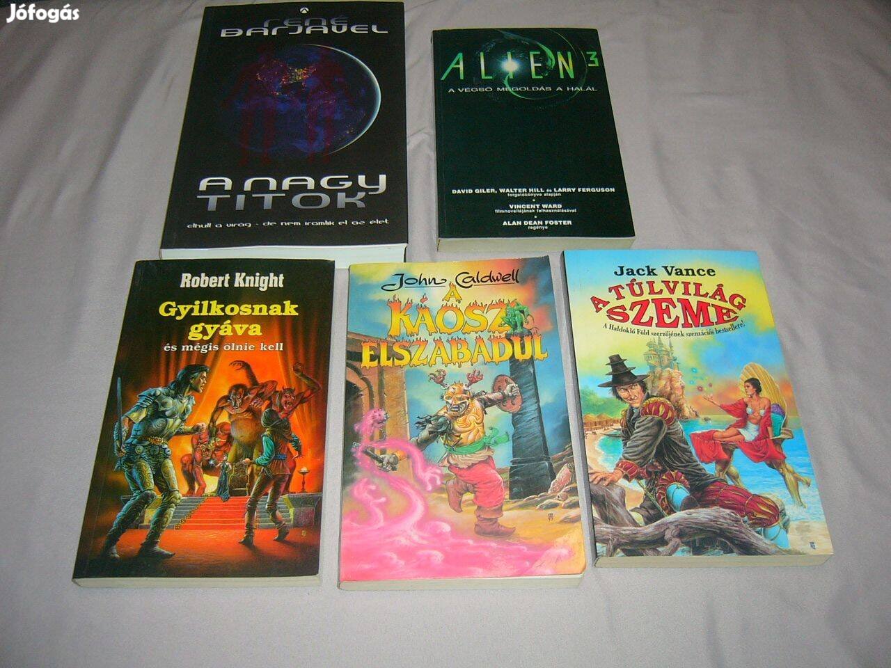 Sci-Fi / Fantasy könyvek - Alan Dean Foster, René Barjavel, Robert Kni