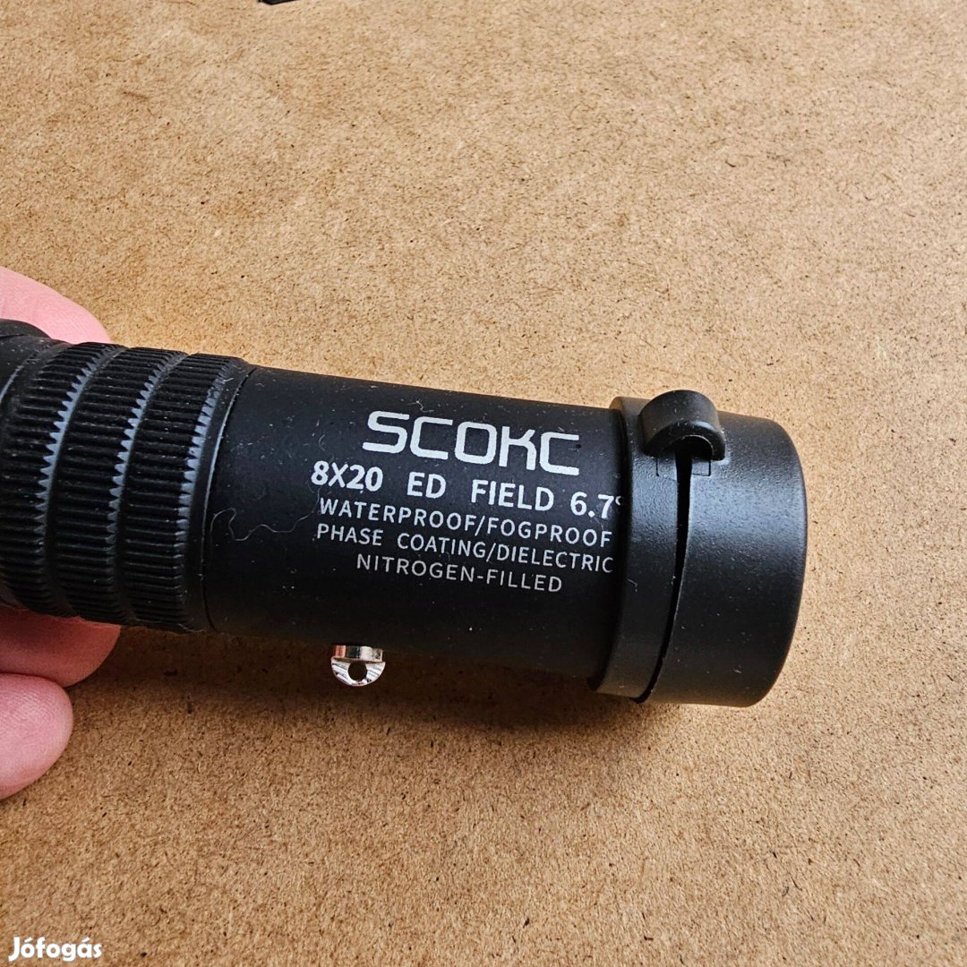 Scoks 8X20 AS Monocular Pár Alkalommal Használt Tökéletes Állapot