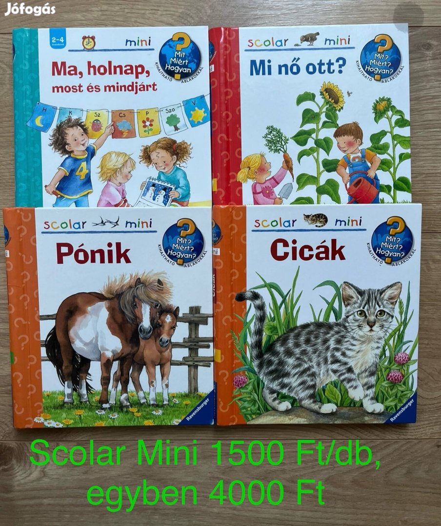 Scolar Mini könyvek