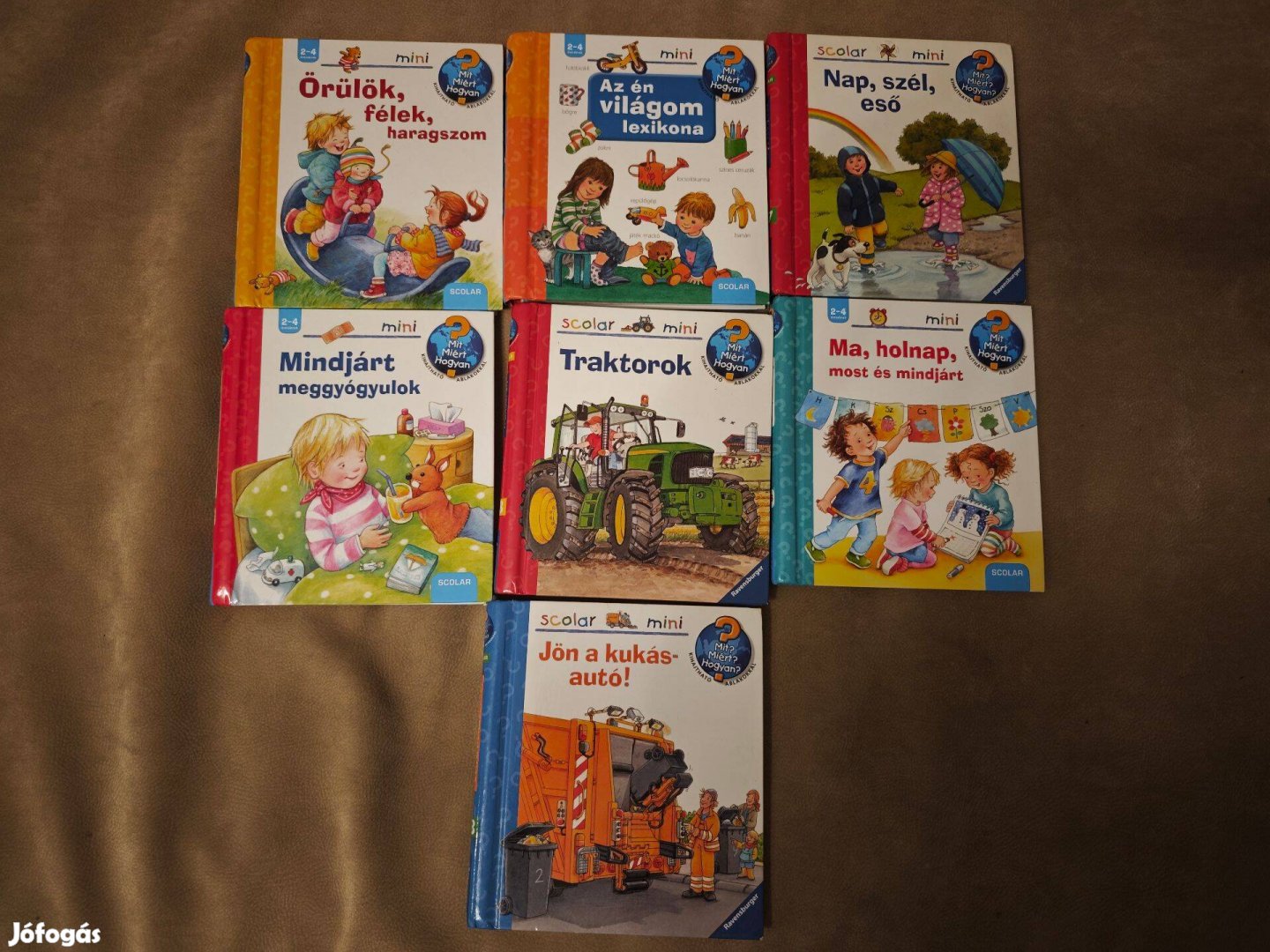 Scolar ismeretterjesztő gyerekkönyvek