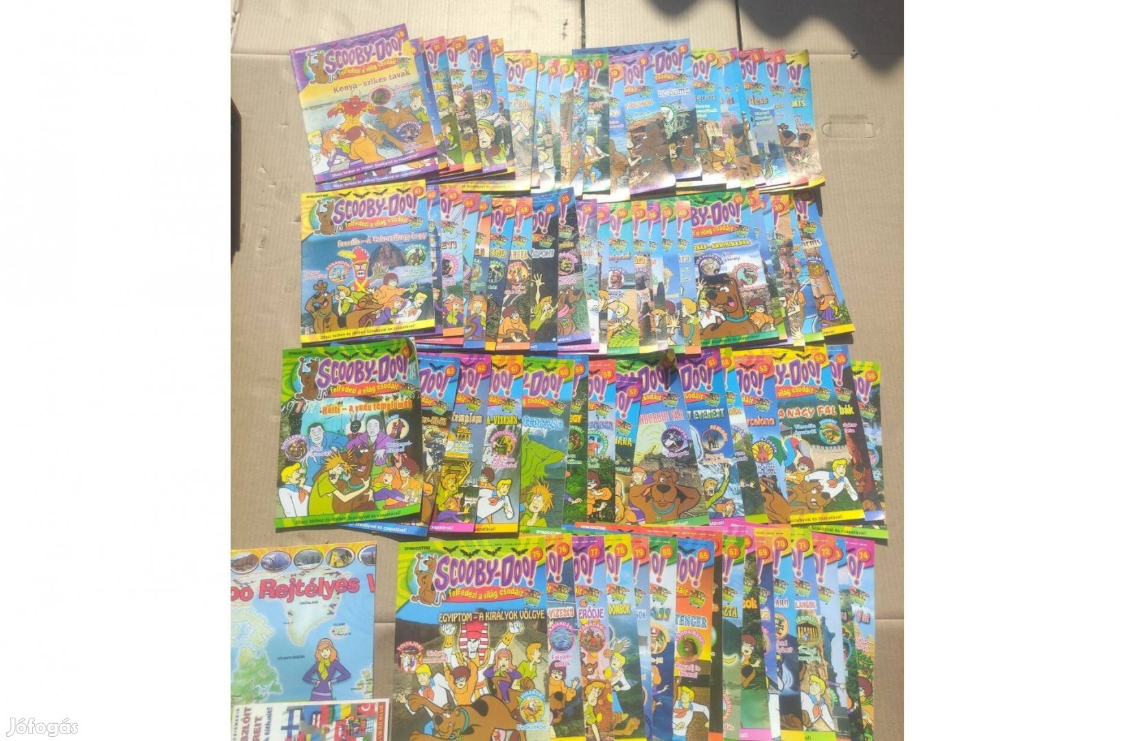 Scooby-DOO - Képregények 1-80 ig komplett sorozat