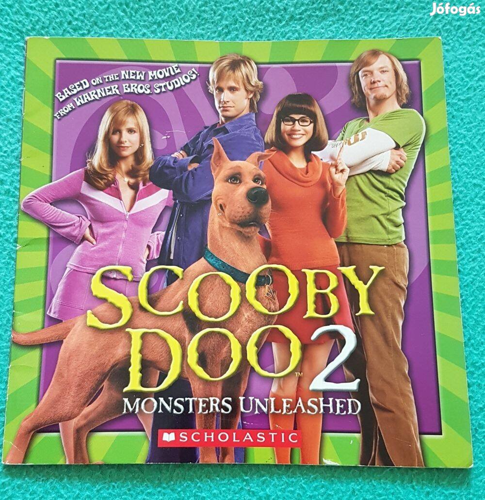 Scooby Doo 2 - Monsters Unleashed könyv (angol nyelvű)