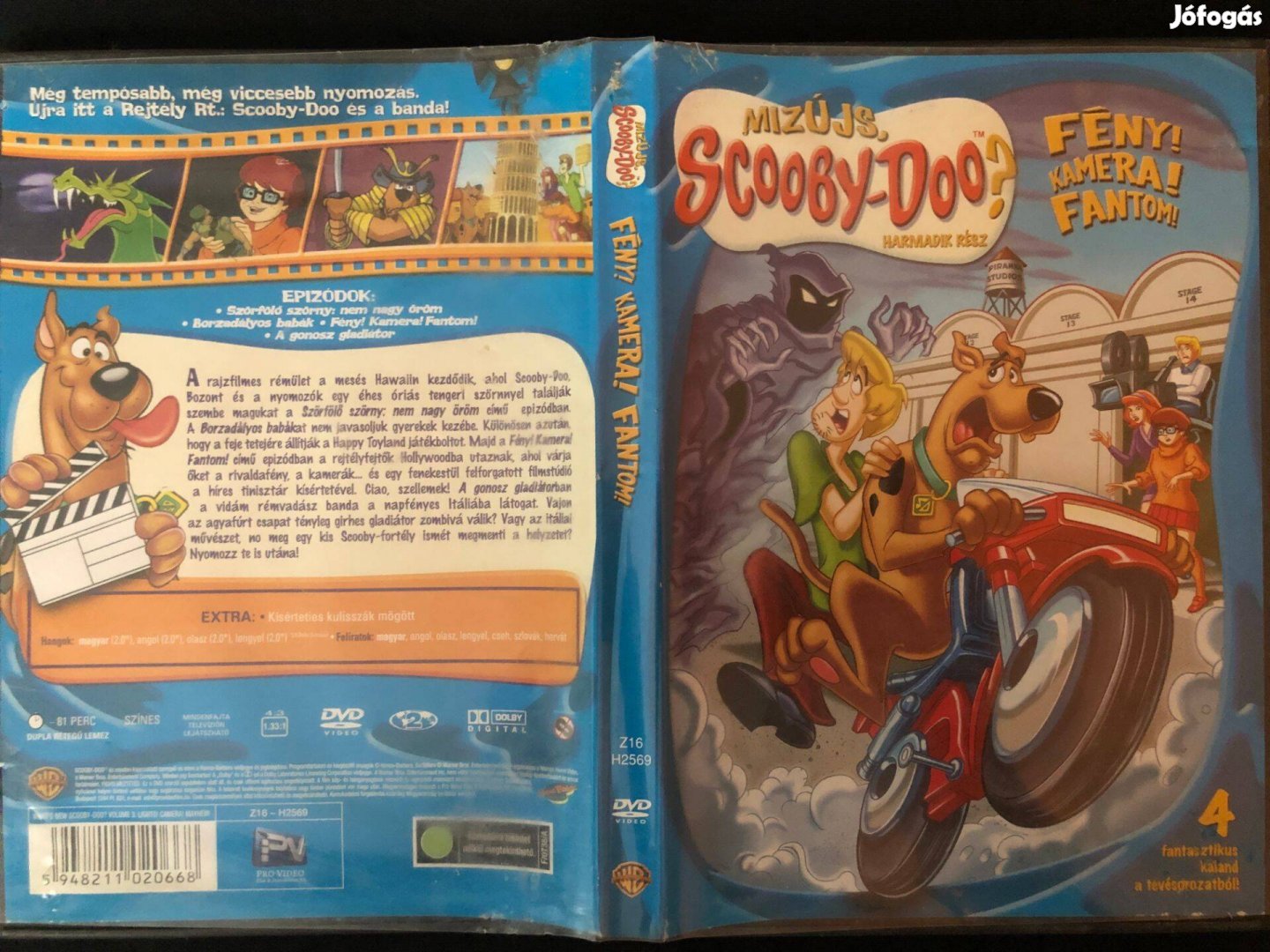 Scooby-Doo Fény! Kamera! Fantom! DVD