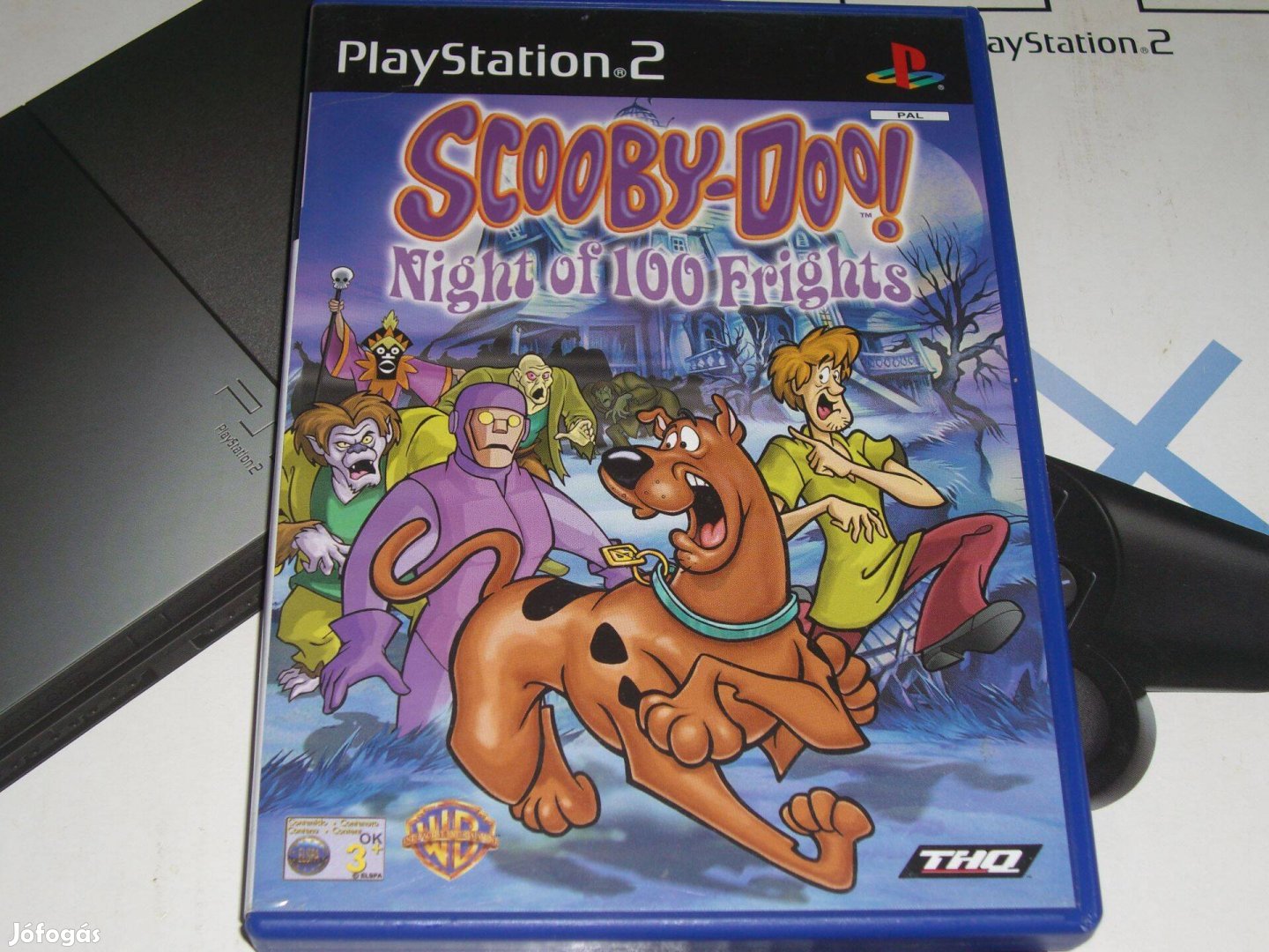 Scooby Doo Night of 100 Frights Playstation 2 eredeti lemez eladó