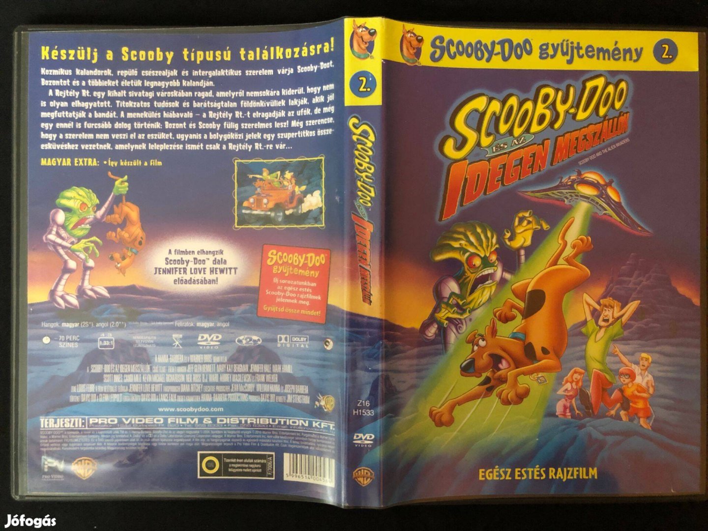 Scooby-Doo és a idegen megszállók DVD