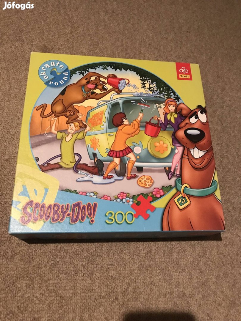 Scooby Doo kerek puzzle