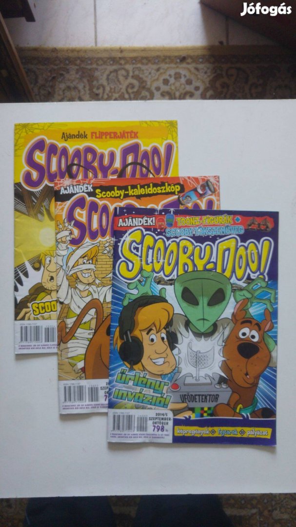 Scooby-doo! magazin 2013/4, 2013/5, 2014/5