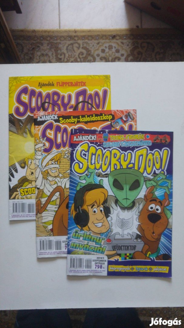 Scooby-doo! magazin 2013/4, 2013/5, 2014/5