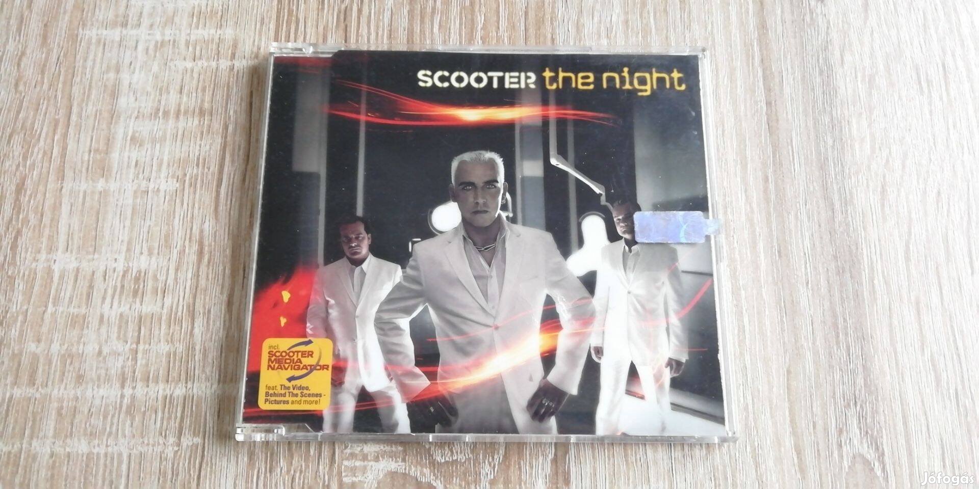 Scooter: The Night - eredeti CD, újszerű, karcmentes