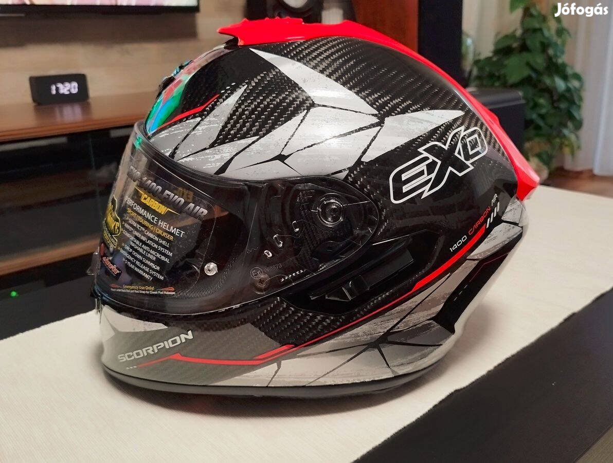 Scorpion EXO-1400 Air Evo Carbon sisak