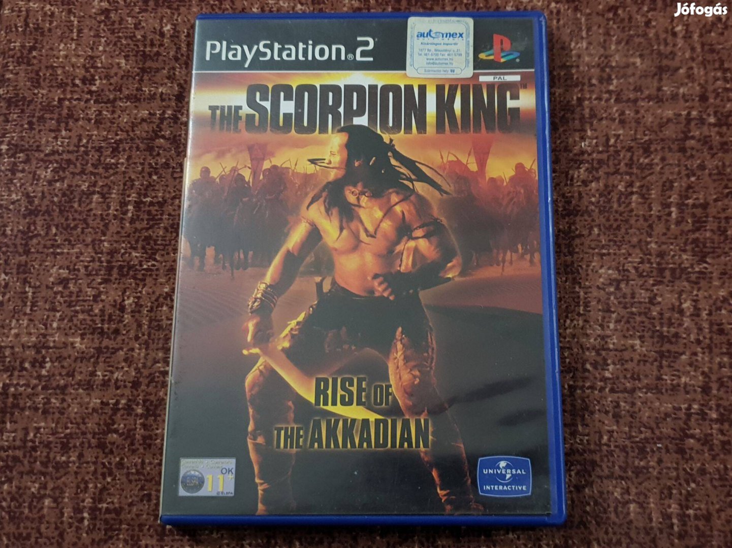 Scorpion King Playstation 2 eredeti lemez ( 4000 Ft )