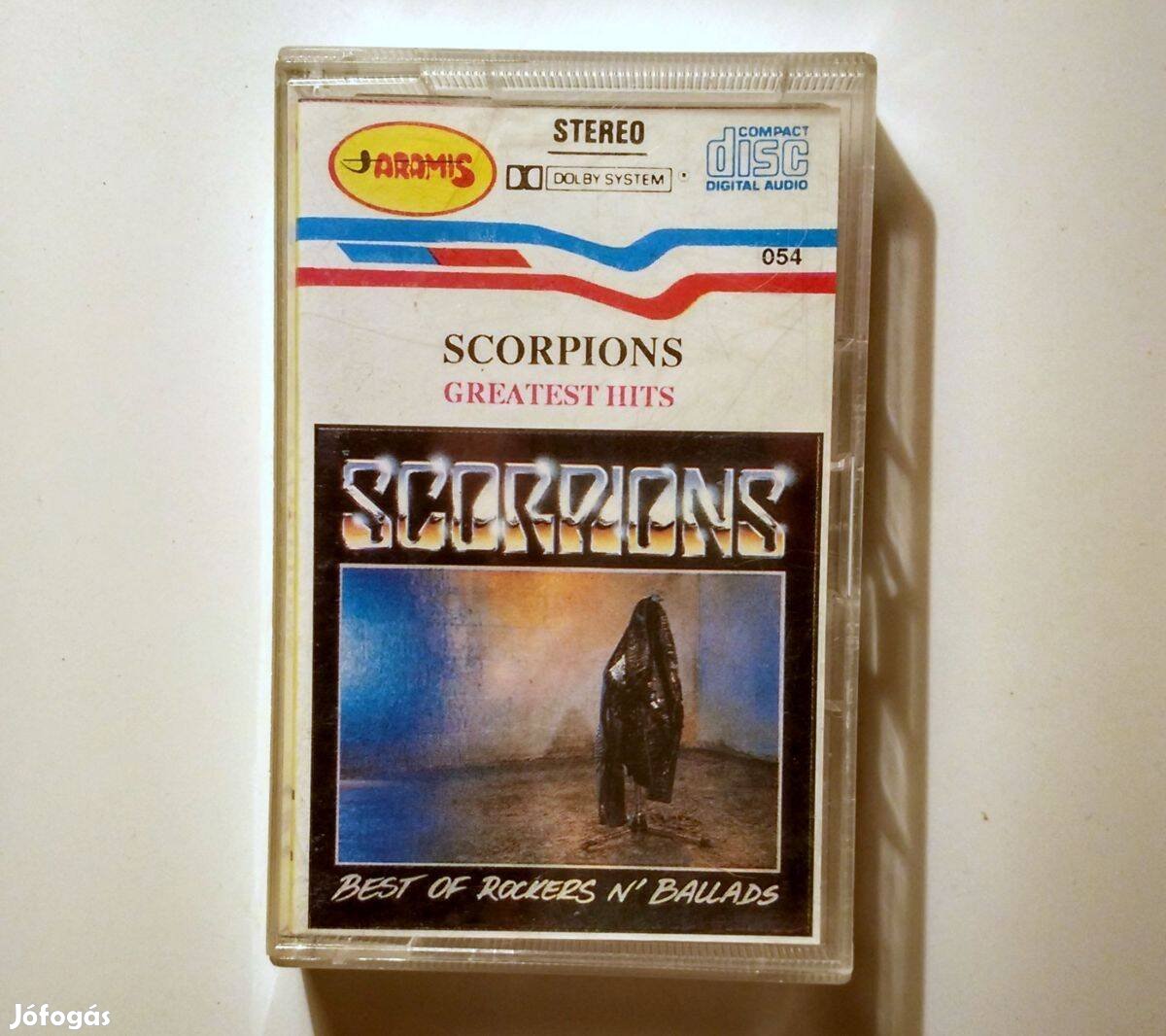 Scorpions - Greatest Hits (kazetta) teszteletlen