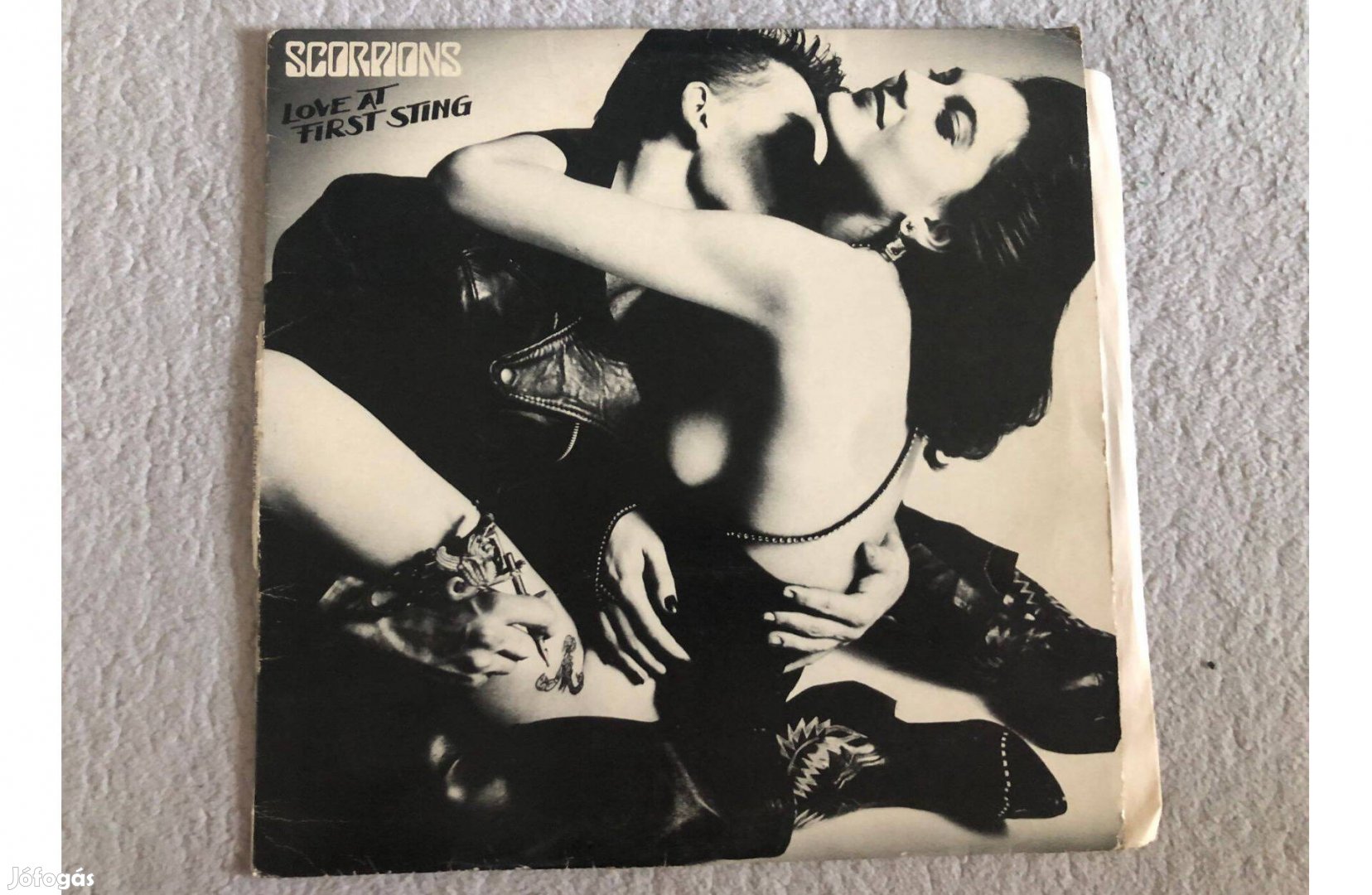 Scorpions - Love at First Sting bakelit LP