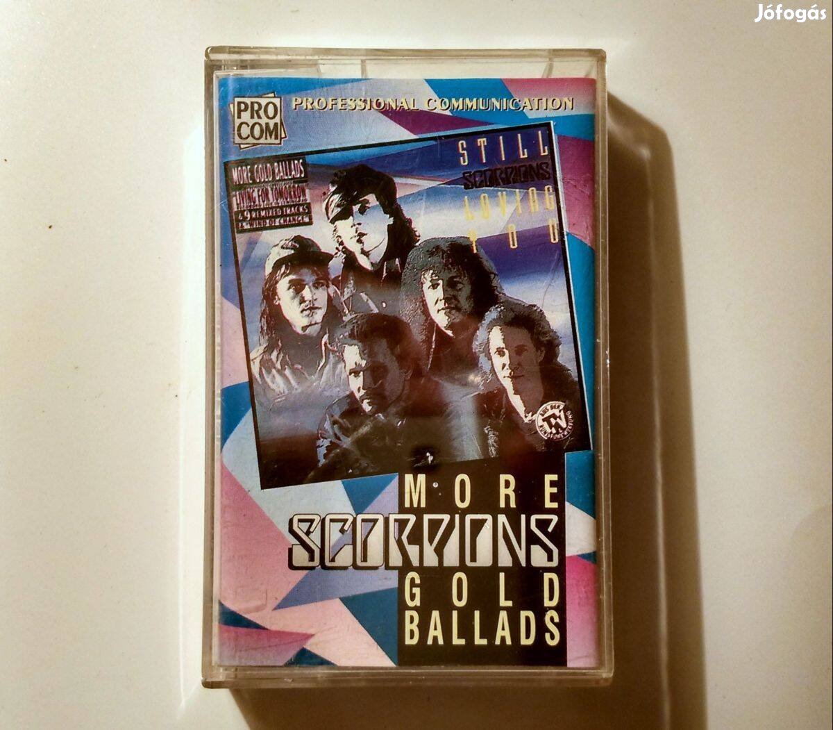 Scorpions - More Gold Ballads (kazetta) teszteletlen