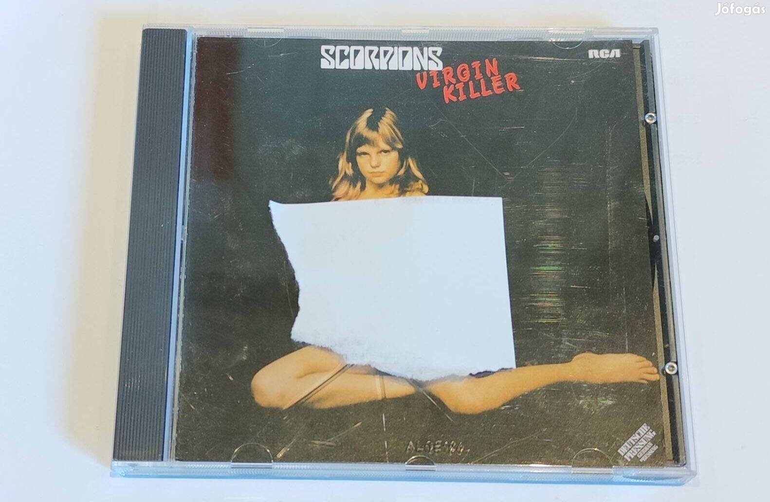 Scorpions - Virgin Killer CD Betiltott borítós kiadás