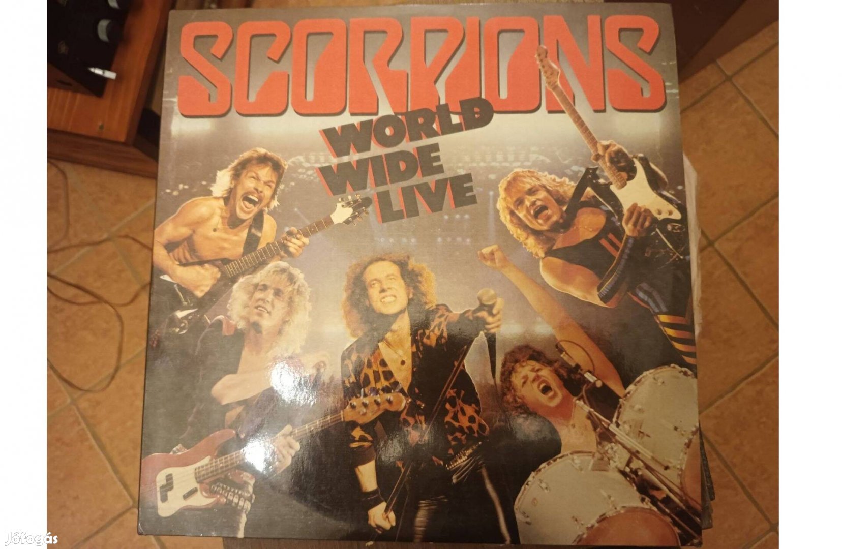 Scorpions dupla bakelit hanglemez eladó