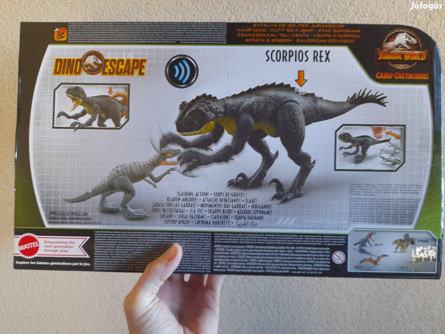 Scorpius rex dinoszaurusz