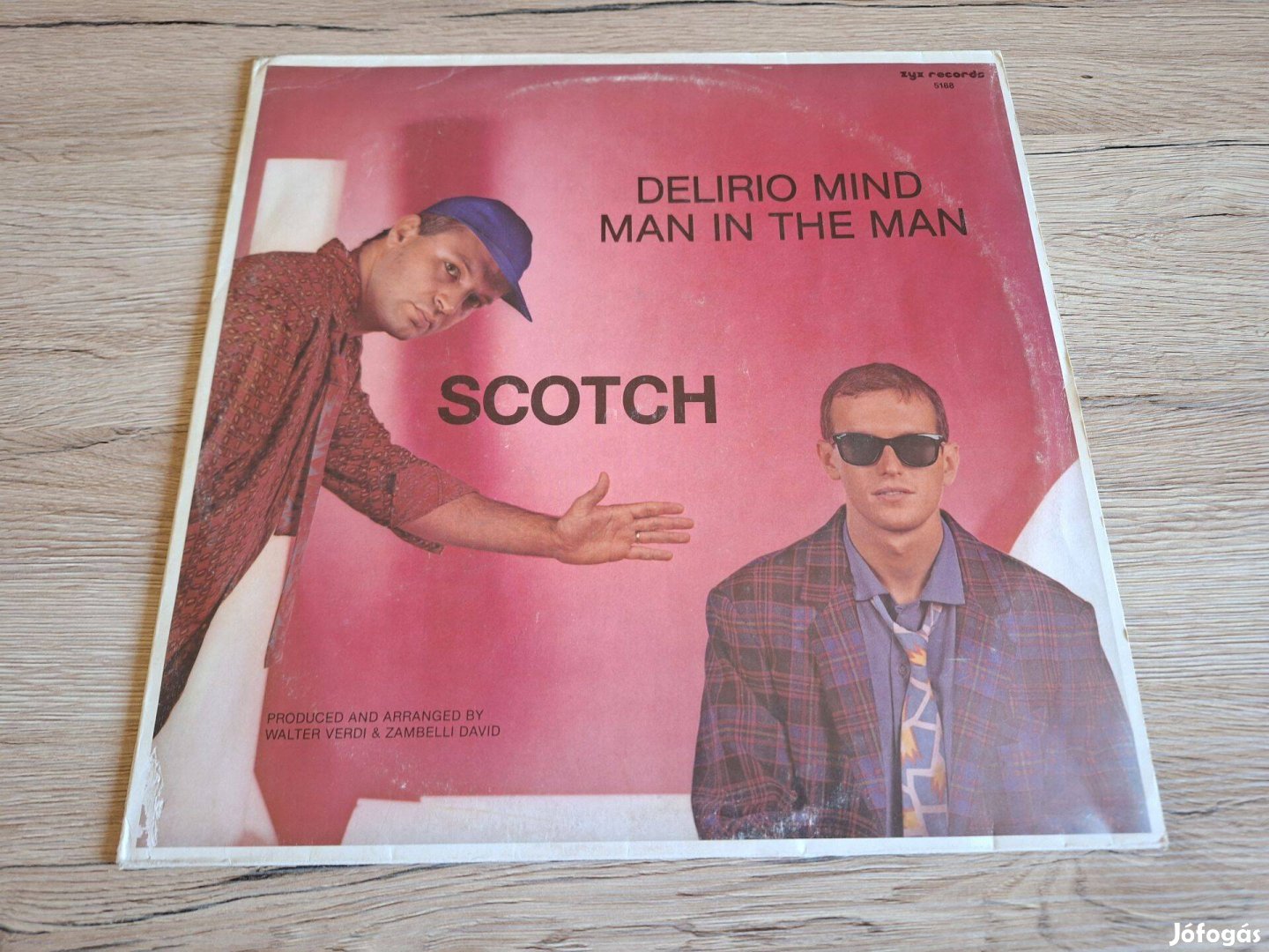 Scotch Delirio Mind/ Man In The Man maxi bakelit lemez! LP