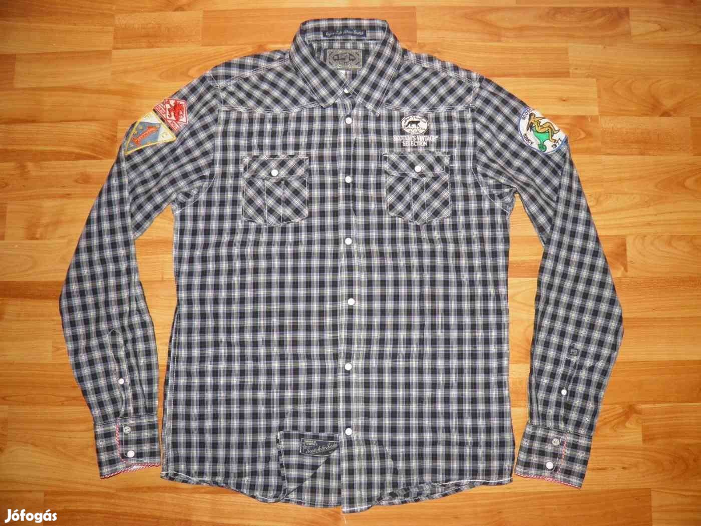 Scotch & Soda Western Pearl Egyedi Eredeti Ffi Ing - Újsz - L - 95Eur