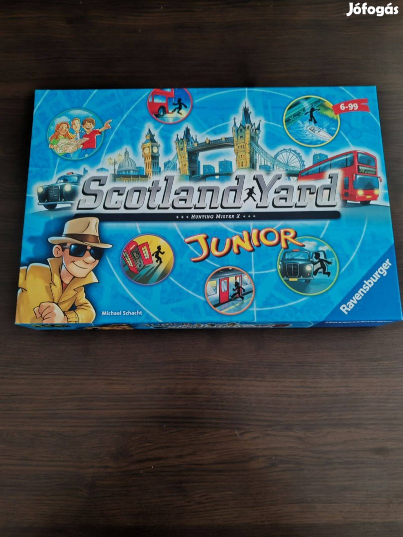 Scotland Yard Junior társasjáték (újszerű)