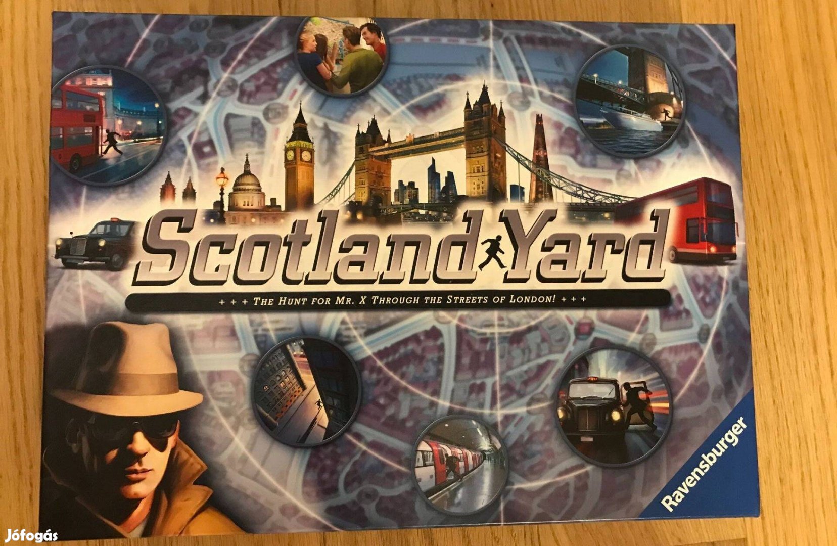 Scotland Yard angol nyelvű társasjáték Akció!!!
