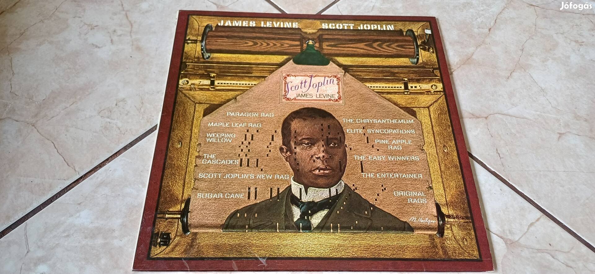 Scott Joplin bakelit hanglemez