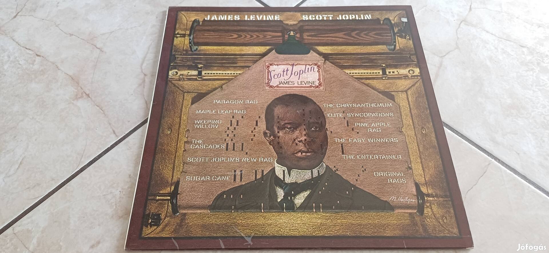 Scott Joplin bakelit hanglemez