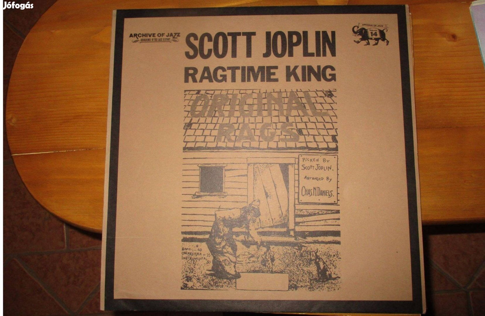 Scott Joplin bakelit hanglemez eladó