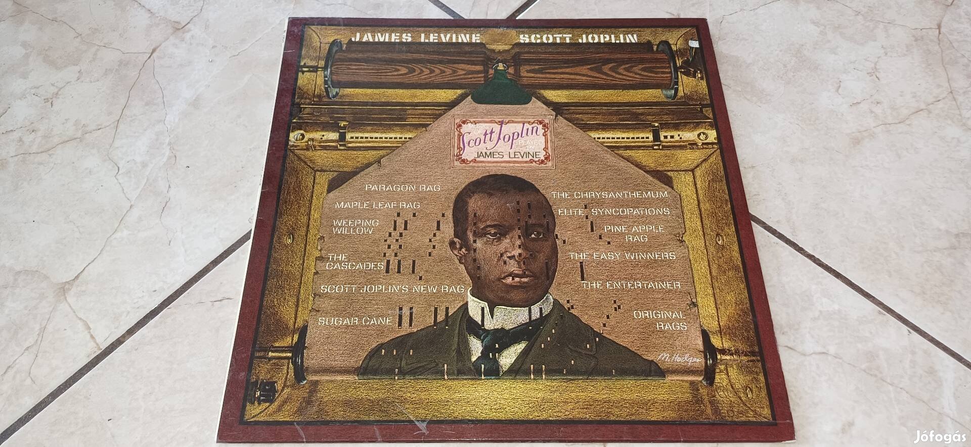 Scott Joplin bakelit lemez