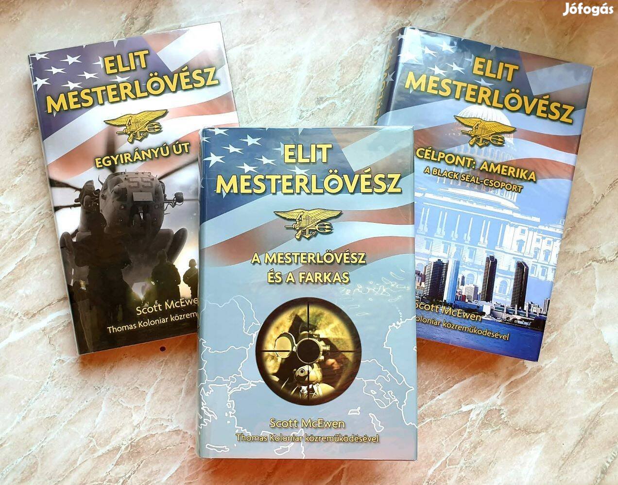 Scott Mcewen - Elit mesterlövész 3 kötetes sorozat