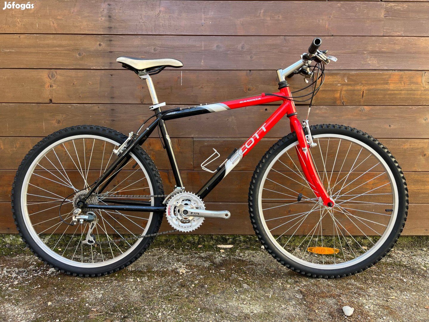 Scott Sandoa 26 mtb piros fekete mountainbike
