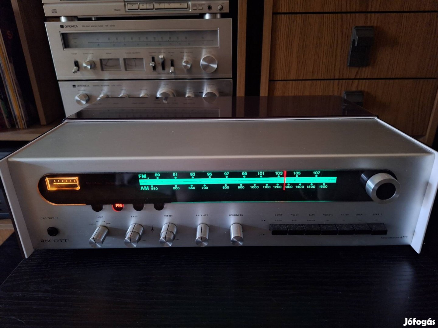 Scott Stereomaster 637s (1973) rádiós erősítő 