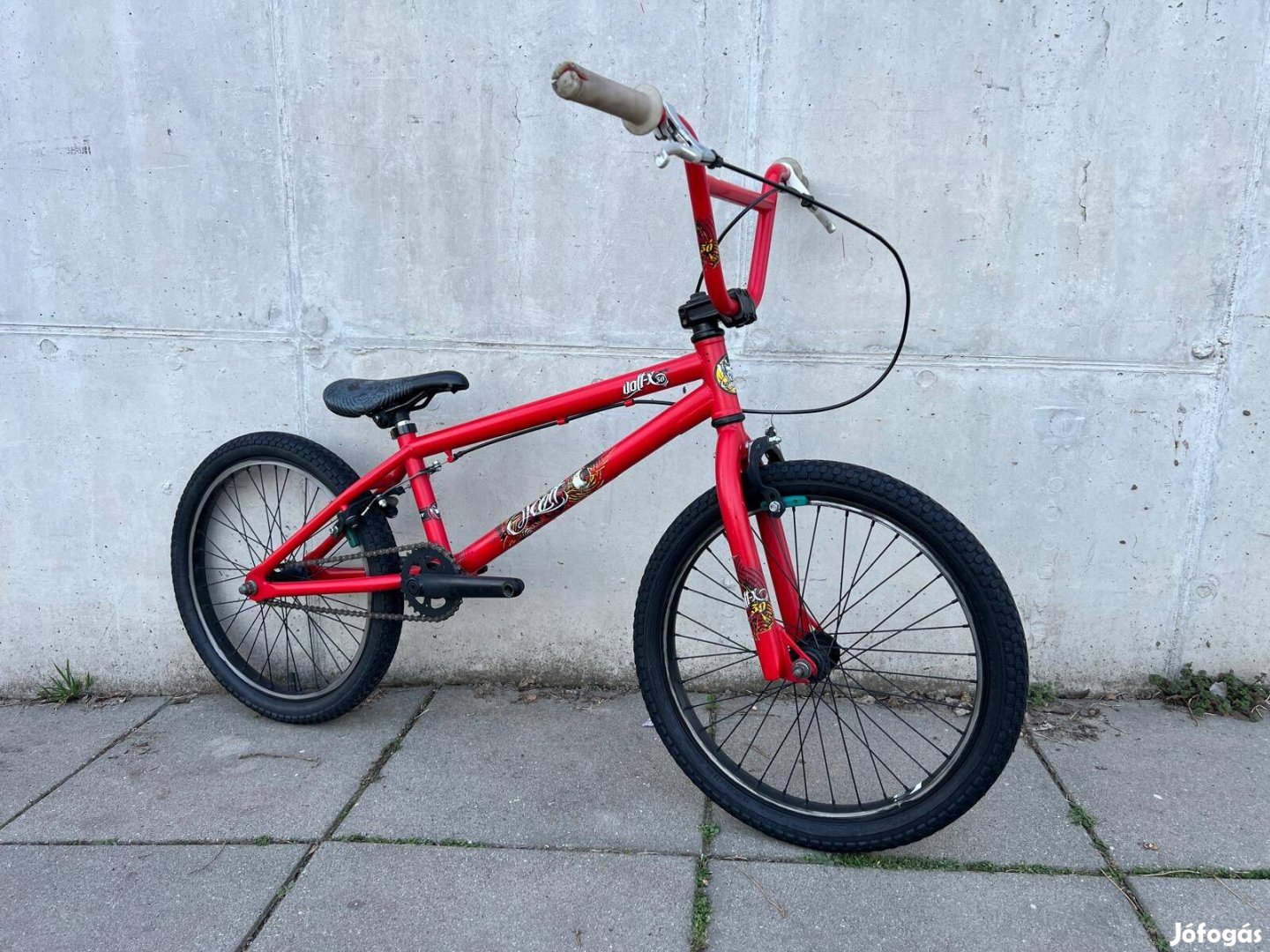 Scott Volt X30 piros BMX