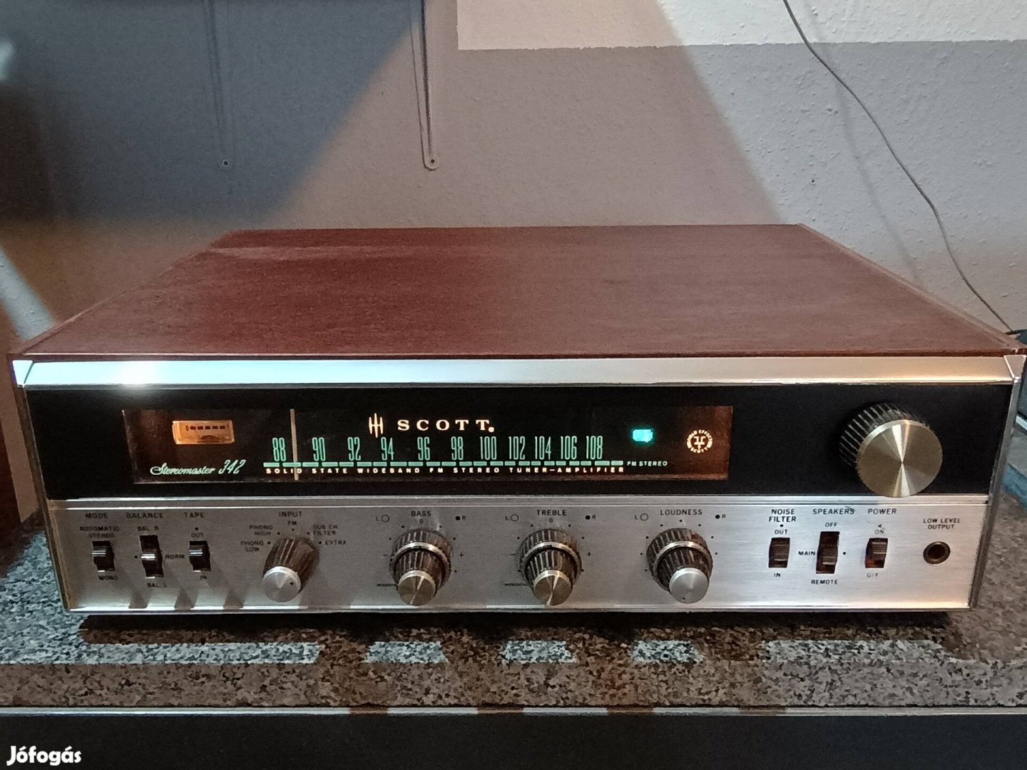 Scott receiver új kondikkal eladó