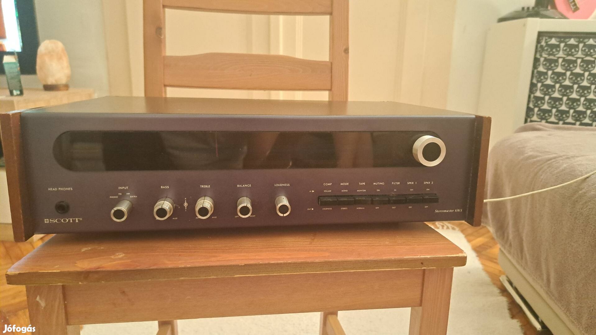 Scott stereo master 636s hifi erősítő 