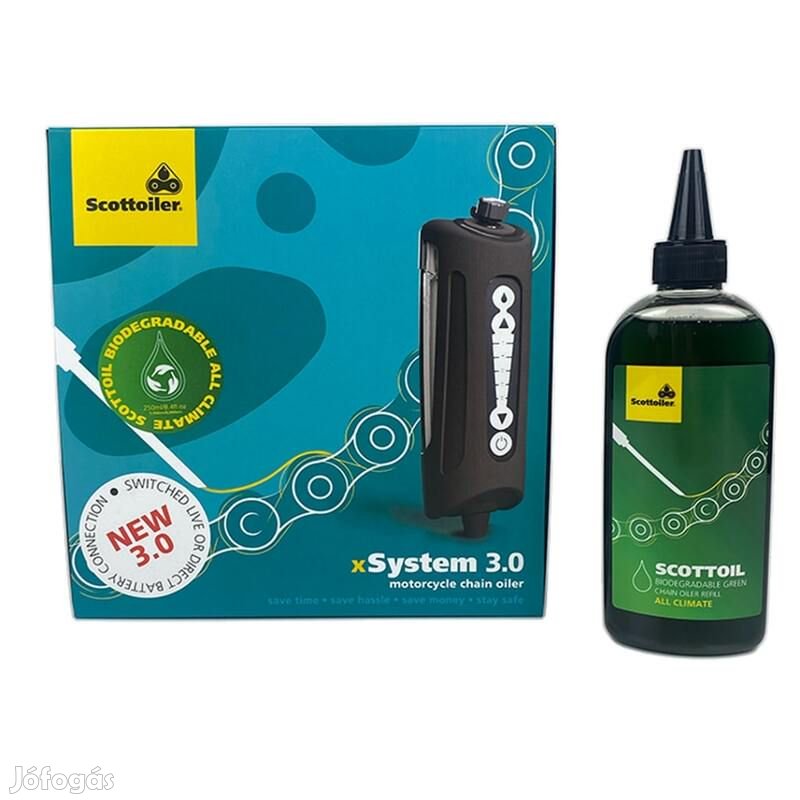 Scottoiler xsystem 30 + 250 ml minden Éghajlatra alkalmas biológiai le