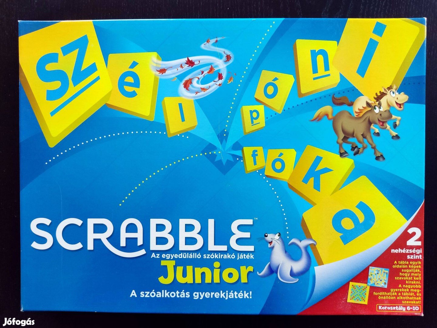 Scrabble Junior társasjáték (Mattel)