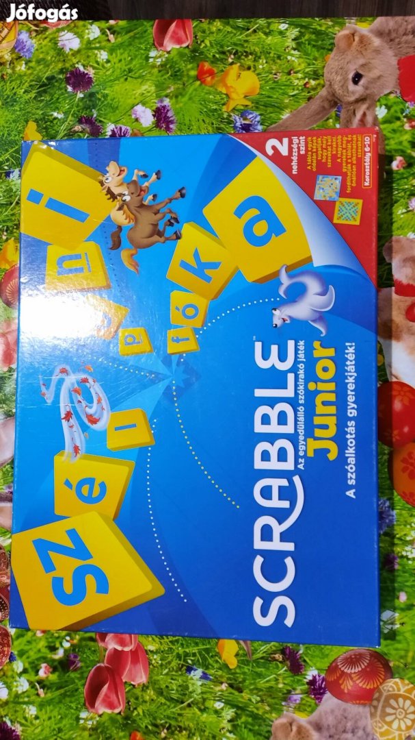 Scrabble Junior társasjáték (újszerű)